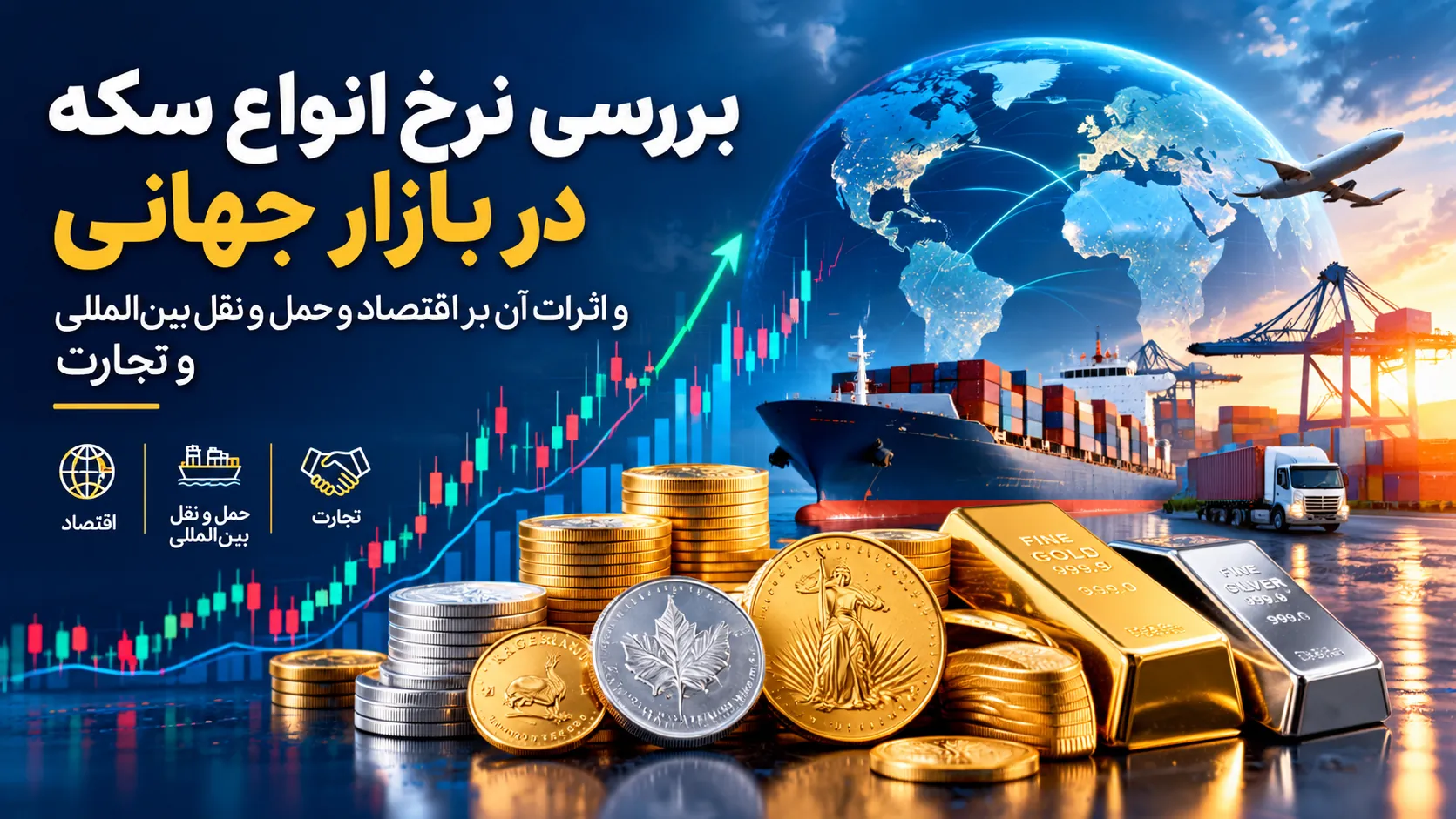 بررسی نرخ انواع سکه در بازار